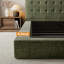 Lit plateforme tapissier touffeté-130118653-130118655