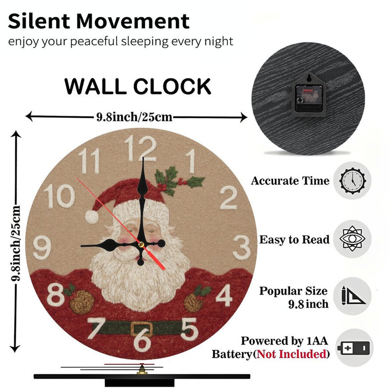 Horloge murale 9,84 "