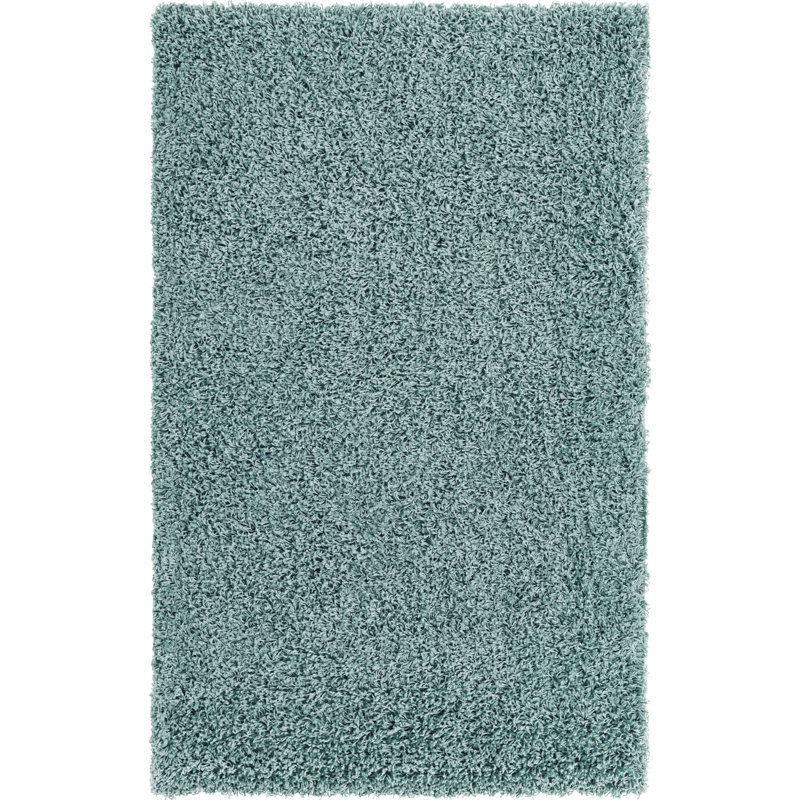 Tapis bleu ardoise Renesha, Rectangle 3 pi 3 po x 5 pi 3 po