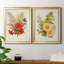 Antique Floral Bouquet V - Ensemble de 2 impressions sur toile encadrées-1823573613-1823573614