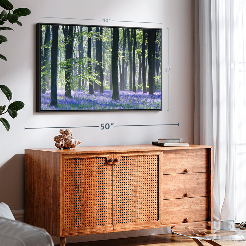 Impression sur toile Bluebell Vision, H 27 po x l 40 po