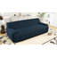 Canapé-lit moderne de style minimaliste 3 - 86,2 po avec filet de confort profond, accoudoirs élégants, aucun assemblage requis. Fauteuil incontestable pour la chambre à coucher, tissu de salon, de toute évidence-1778519595