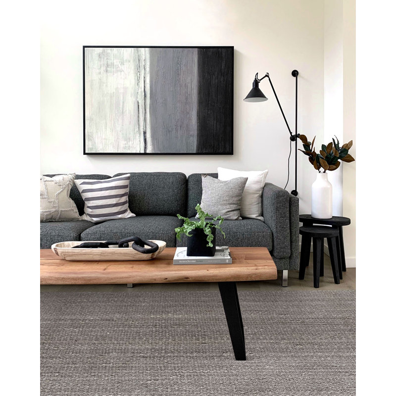 Foraker Solid Colour Area Rug, Rectangle 250 x 300cm