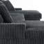 Canapé modulaire rembourré 4 pièces en flanelle de fourrure de lapin avec accoudoirs et coussins décoratifs 4 pièces-864104480