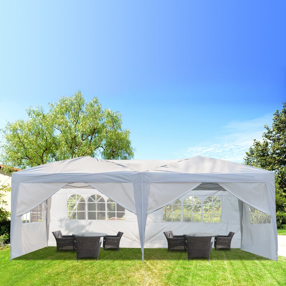 610 cm x 305 cm Pop-Up Partyzelt