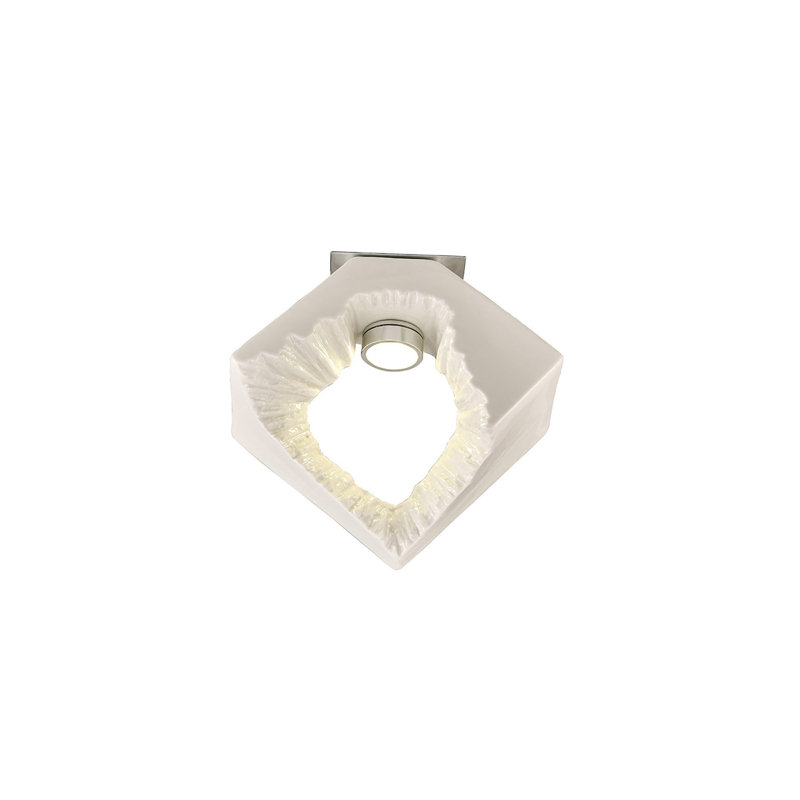 Salvio LED Flush Mount, White