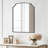 Fan-Shaped Wrought Iron Framed Decorative Mirror-664117793-664117795