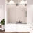 56-60"W X 60"H Frameless Double Sliding Tub Shower Door Enclosure, 5/16 Inches (8Mm) Thick SGCC Tempered Glass-125316981