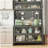 Metal storage shelf