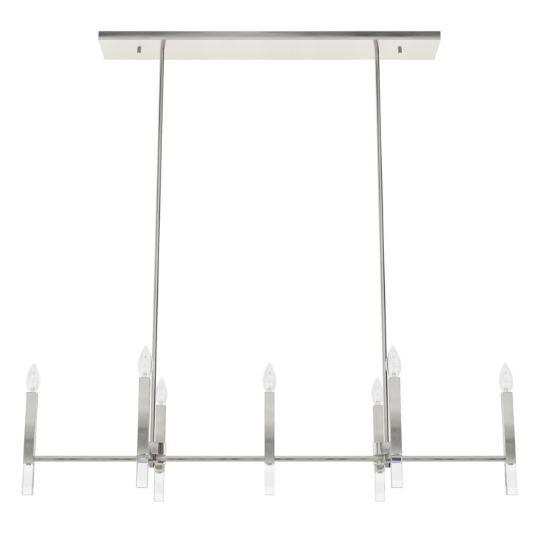 Sunjai 7 Light Linear Ceiling Light Fixture