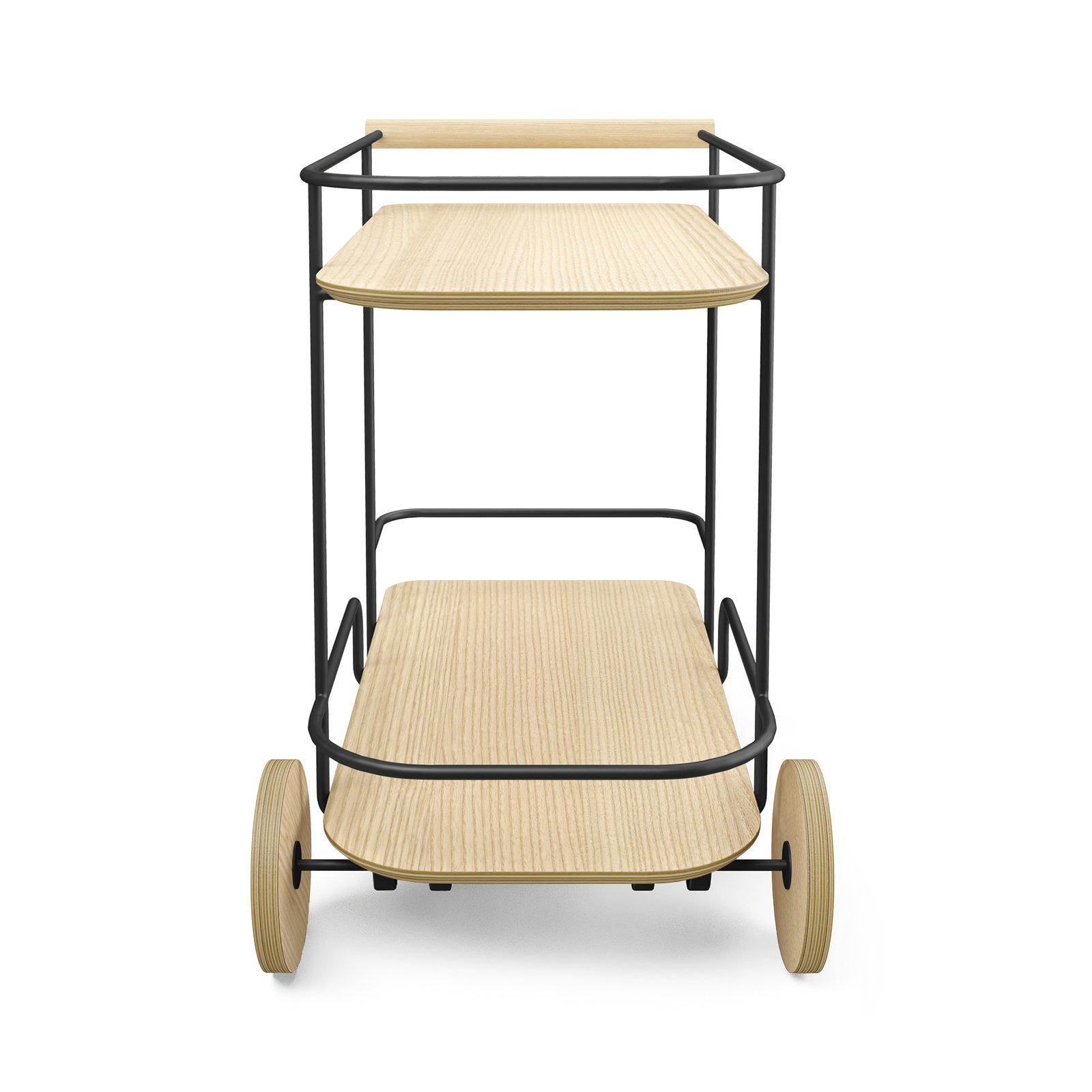Arcade Bar Cart, Black