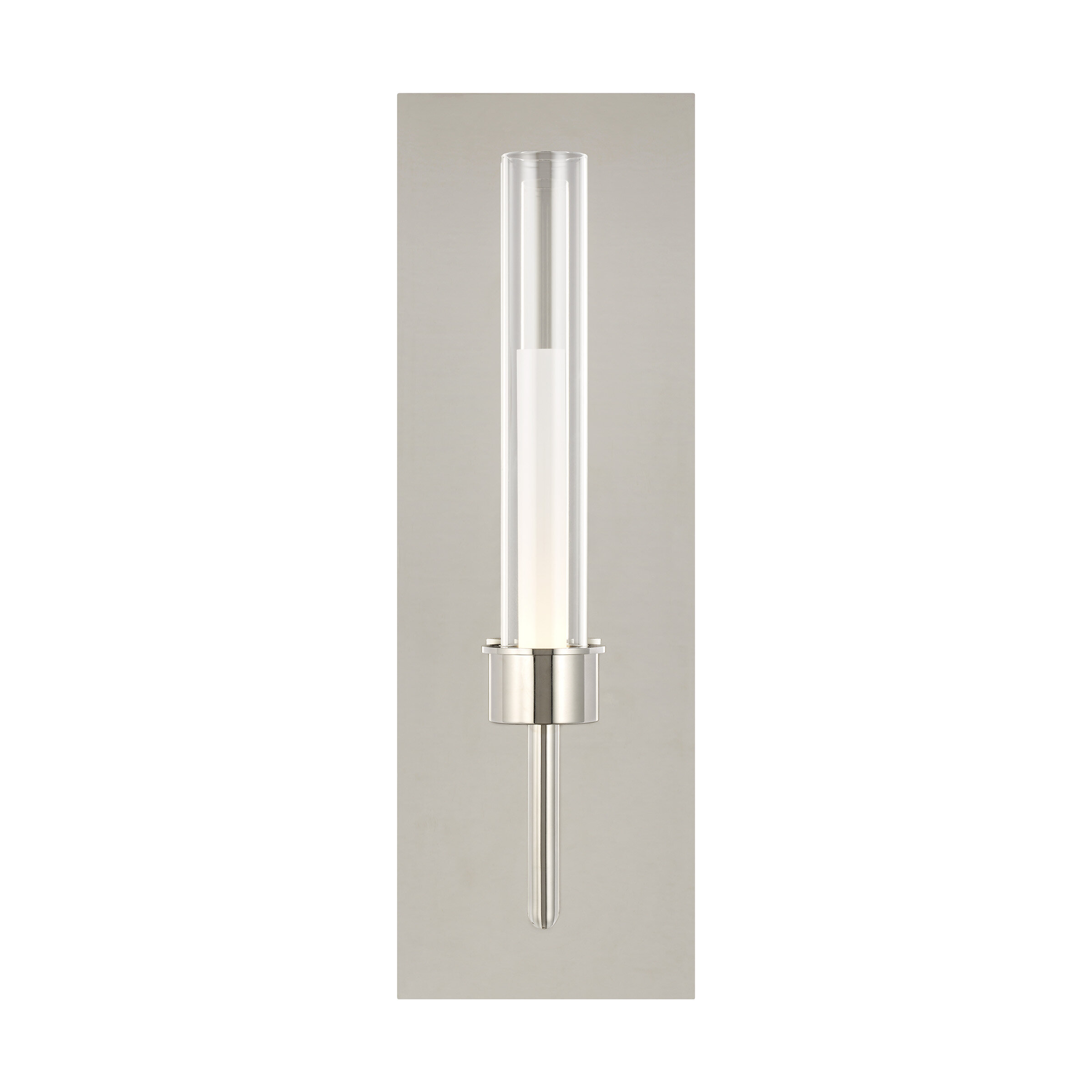 Visual Comfort Modern Linger 1 - Light LED Armed Sconce by Sean Lavin