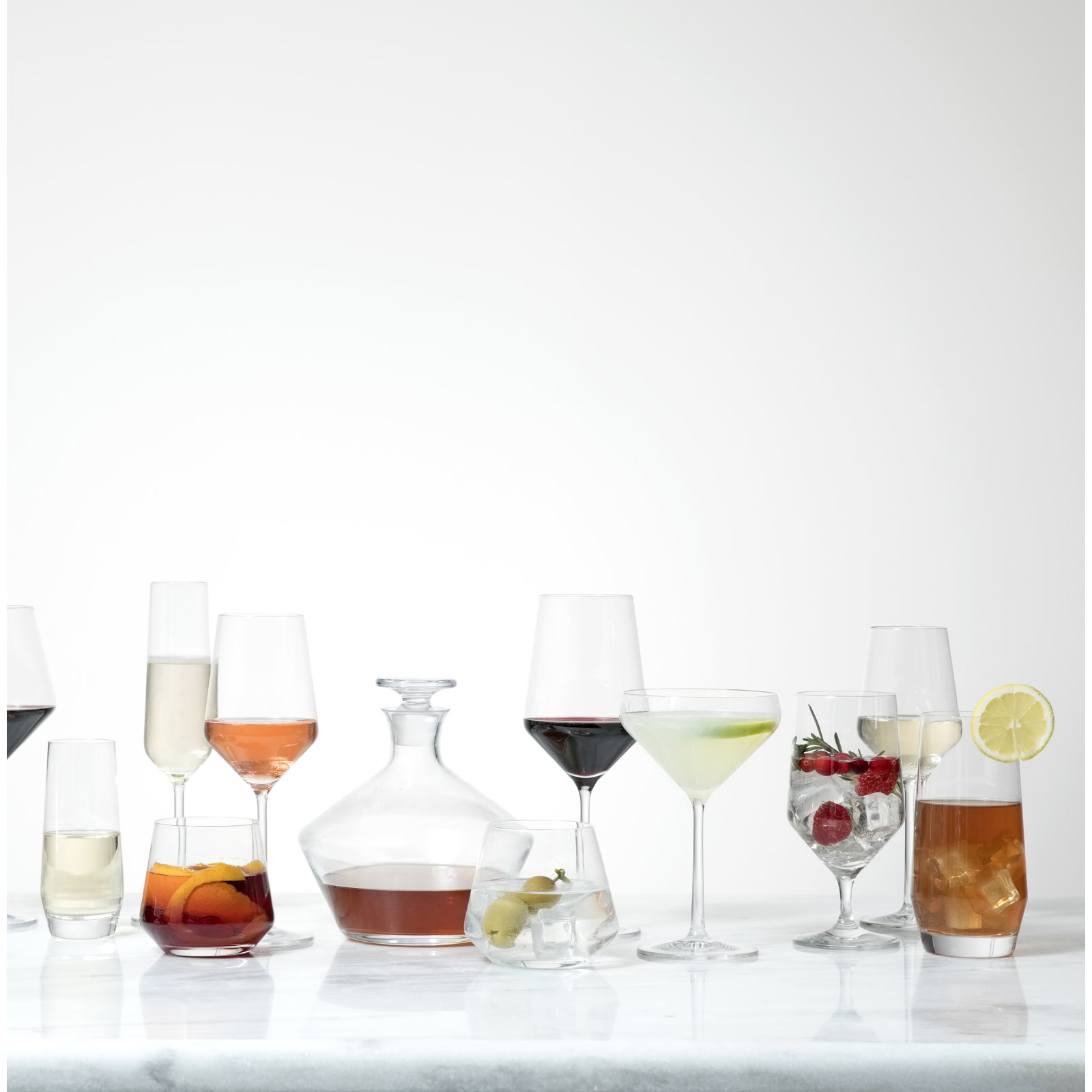 Pure Crystal Stemless Wine Glass