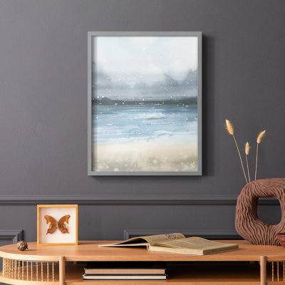 Stars and the Sea I Framed Print - Solid Wood