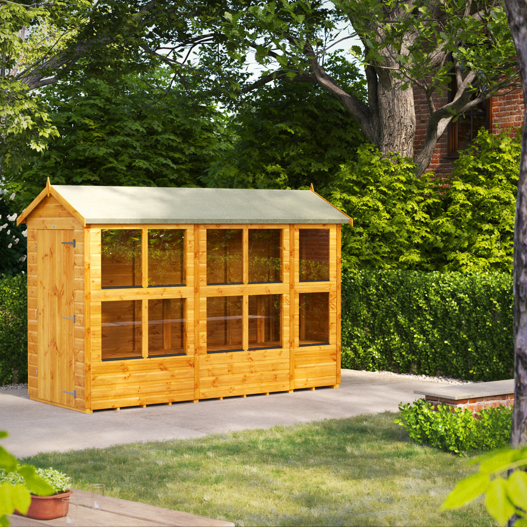 Powersheds 10 x 4ft Timber Tongue & Groove Potting Shed