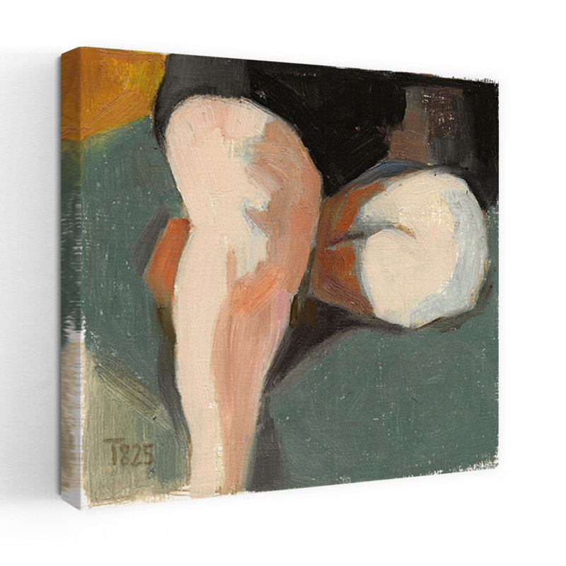 Art contemporain, art contemporain abstrait, H 18 po x l 18 po