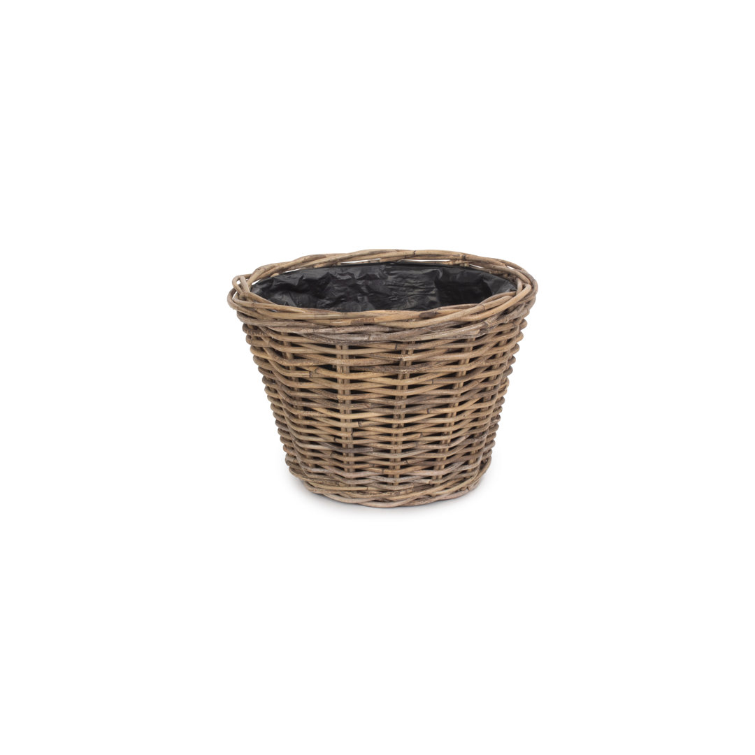 Rattan Planter Basket with Lining
