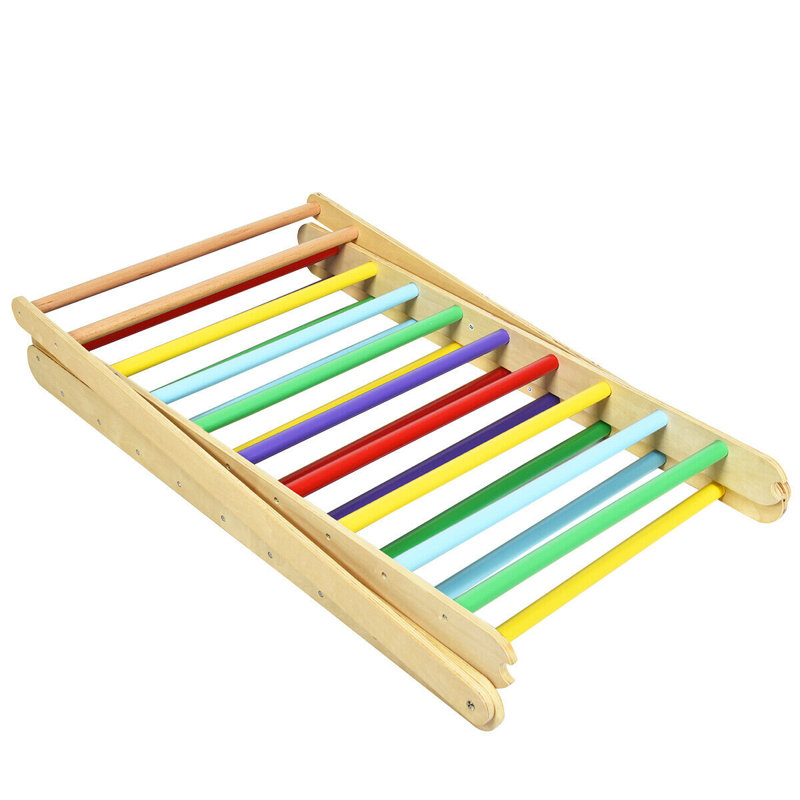 Xavier 10 - Step Wood Lightweight Folding Small Step Ladder