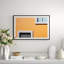 Architectural Color Block Giclee Print