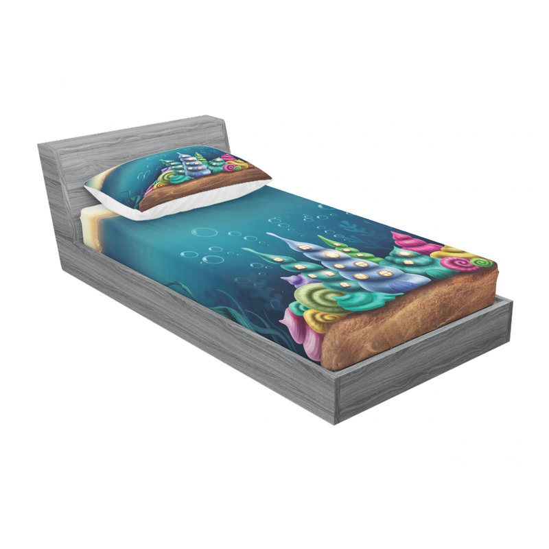 Microfiber Sheet Set, Twin XL Sheet Set with Fitted Sheet