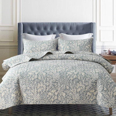 Microfiber Paisley Bedspread