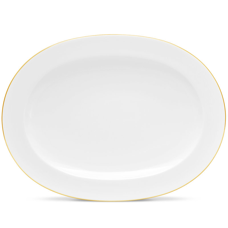 Noritake Accompanist Oval Platter, 14"