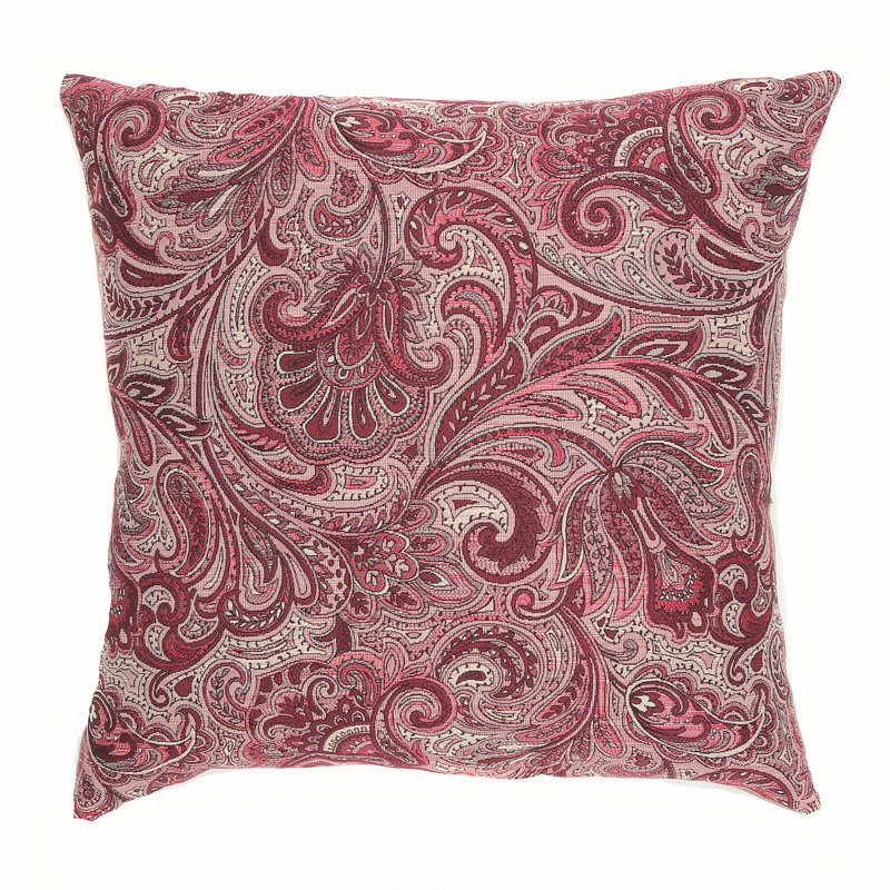 Square Pillow Cover & Insert, Chambord