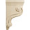 10.5'' H x 3.38'' W x 6.5'' D Wood Bracket / Corbel