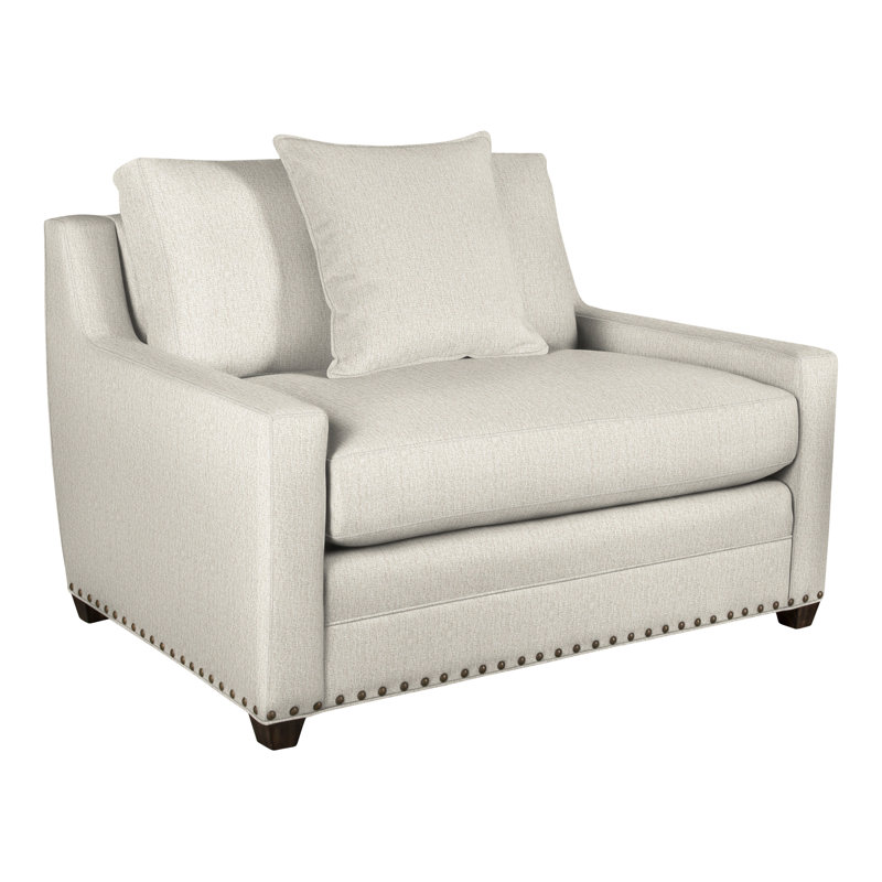 Fairgrove 50.5" Chair, Nomad Snow Crypton® Chenille, No, Amarone