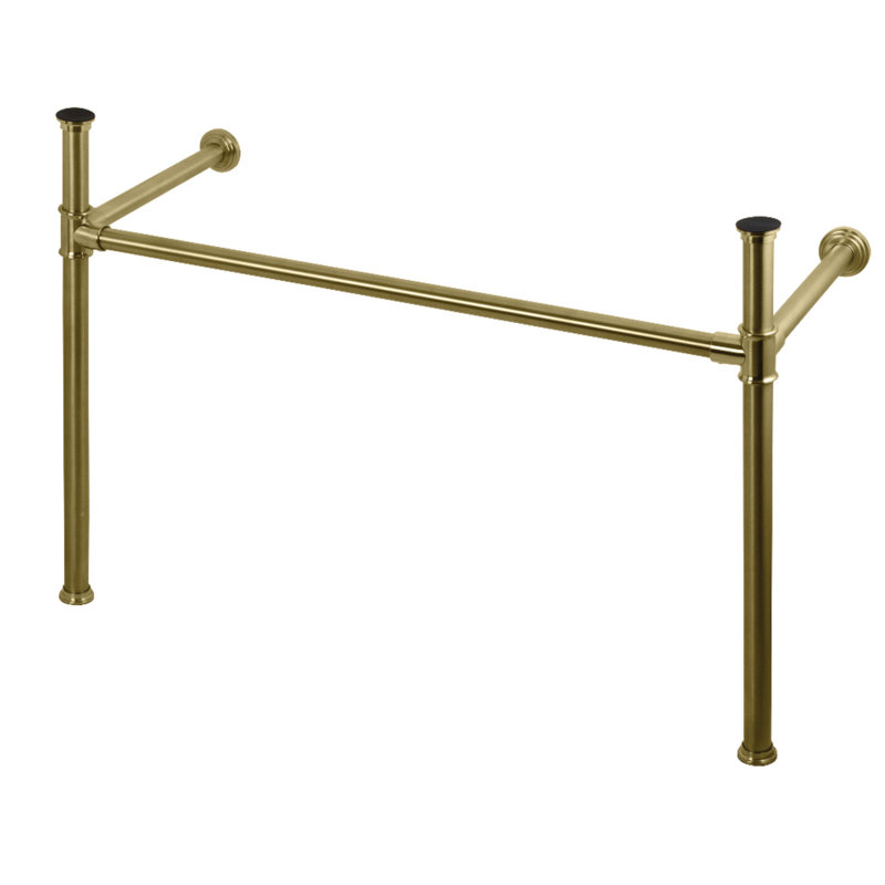 Kingston Brass Imperial Stainless Steel Console Legs, Satin Brass