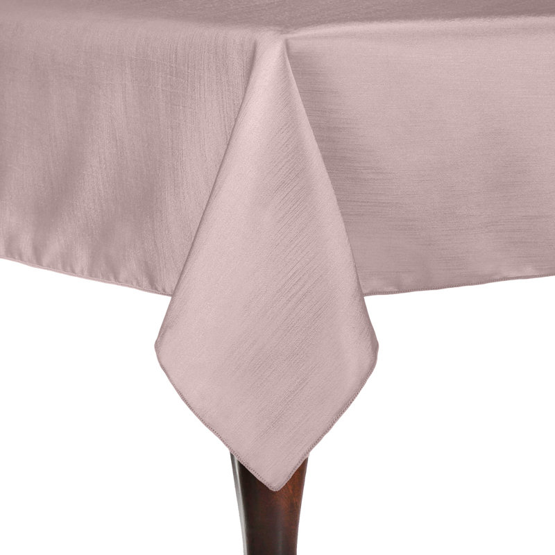 Malcom Tablecloth, 2, 72" x 72", Ice Pink