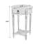 Jules 1 Drawer Round End Table with Storage-308429128