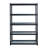 Poteau Metal Height -Adjustable Shelving Unit-1894567190