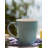 DOWAN 17 Oz Coffee Mugs with Navy Blue Rim, Ceramic Mug Set of 6 for Coffee, Tea, Cocoa-1079309665