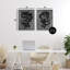 «Coil Portraits on Grey», ensemble de 2 giclées encadrées, design par Vanna Lam-630967847-630967849