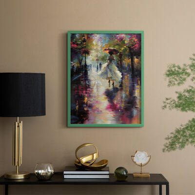 «WOMEN Series Dccci», reproduction encadrée - bois massif