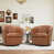 Brown Faux Leather selected
