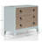 Dawson Wooden Hall Chest with Cane Fronts & 3 Drawers