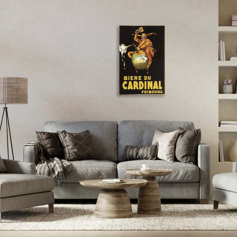 "Antique Cardinal Beer", art par Marcus Jules, H 30 po x l 20 po