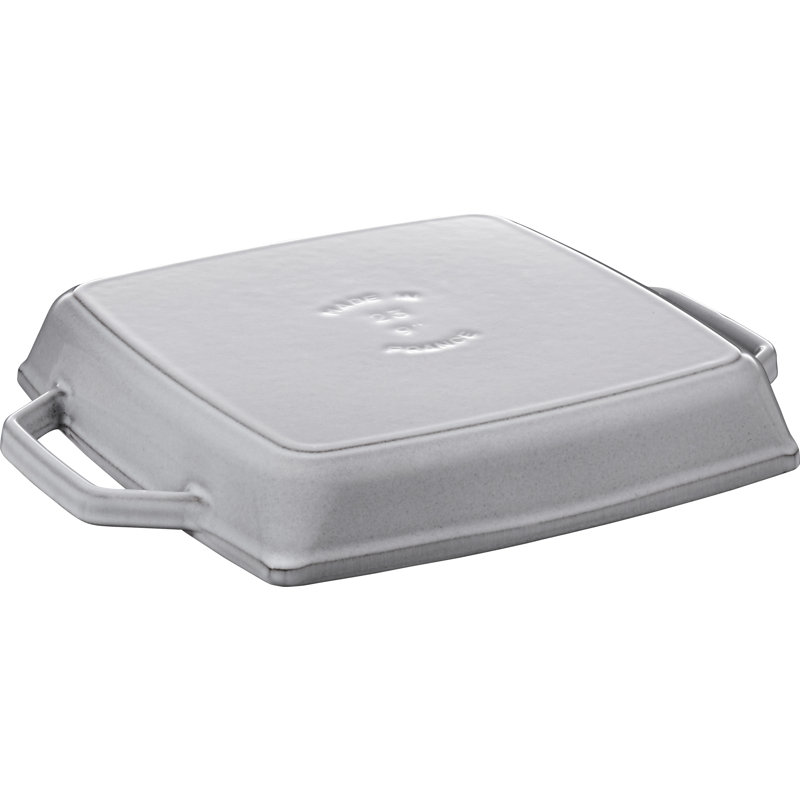 STAUB Grill Pan, 23 x 23cm, Grey