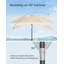 Calan 180cm Market Parasol