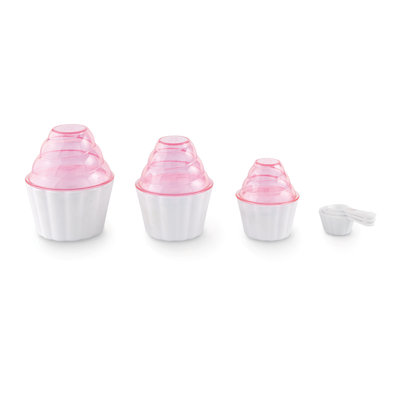 Bakelicious 9-Pieces Plastic Measuring Cup Set