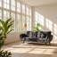 Canapé-lit convertible en velours Fan Chen 57 po L x 39 po P x 29 po H