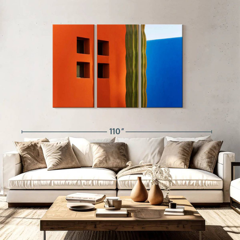 Harnek Corner Cactus, 48" H x 74" W