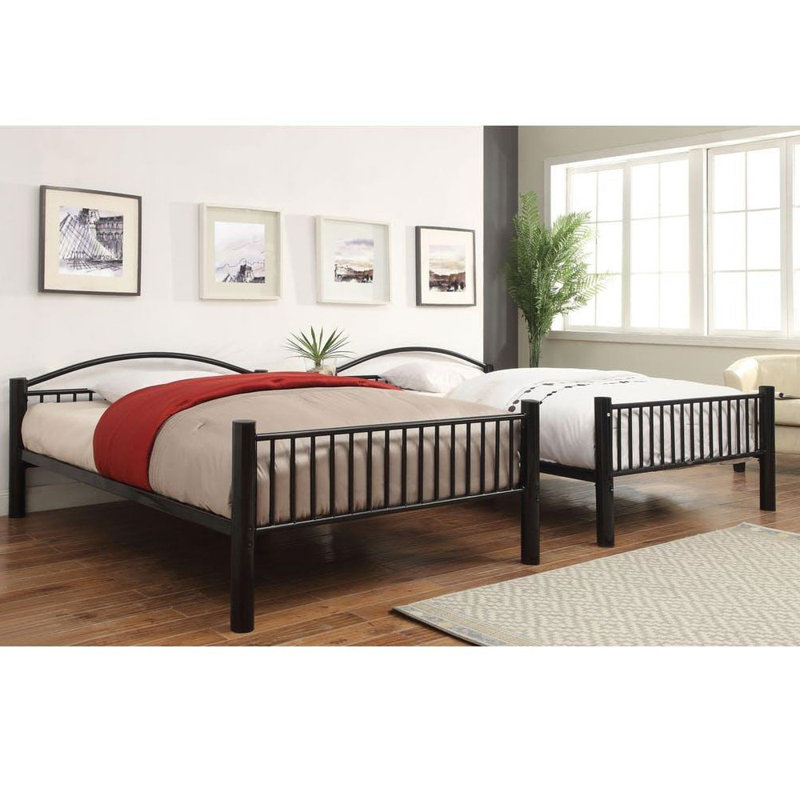 Youngstown Kids Bunk Bed, Black, Twin