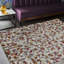 Varasteh Pixel Flatweave Cream/Pink/Orange Rug-421547498