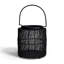 Wire Tabletop Candle Black Lantern with Handle for Indoor and Outdoor Use-1591451105
