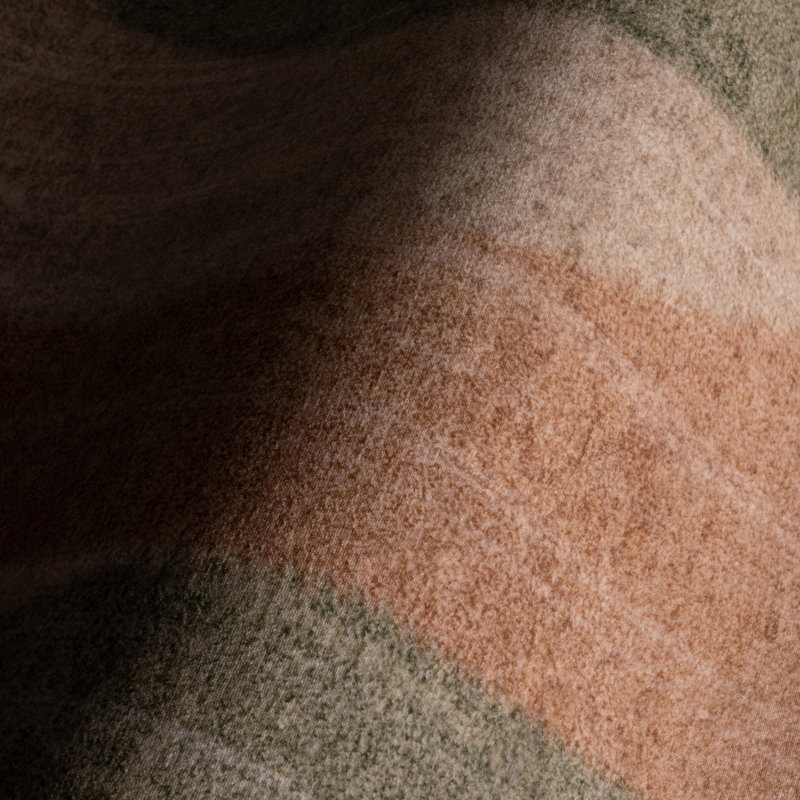  Isaline Abstract Washable Rug, Rectangle 5' x 7'