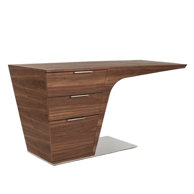 Solid Wood Base Wardrobe Desk