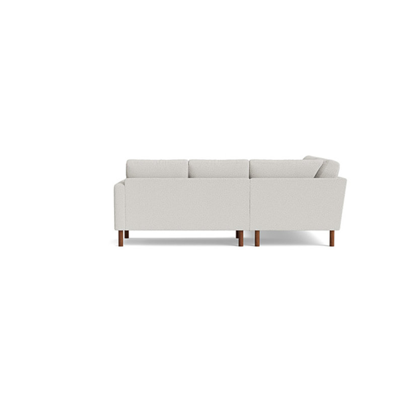 Laguna Sectional, Performance Weave - Zinc, Left Hand Facing